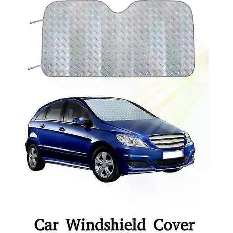 Housse de pare-brise avant pour voiture, protection solaire, pièces détachées auto, gain de place, compatible avec voitures et SUV, 140 cm x 70 cm - JXLGV (1/5)