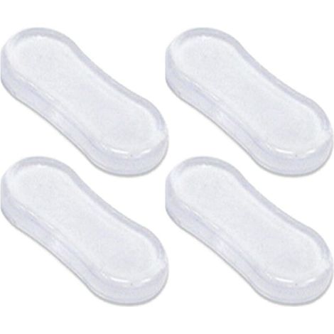Tampons Abattant WC,Patins Pour Abattant De Toilette,Pare-chocs Siège Toilette Universels,Silencieux évitement De Collision Tampon Abattant WC Avec Adhésif Puissant Remplacement Coussinets Protection (1/5)