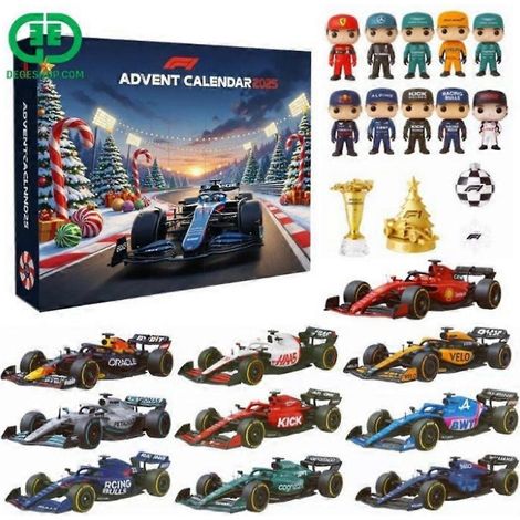Calendrier de l'Avent de Noël 2025 de l'écurie de Formule 1, compte à rebours de 24 jours (1/5)