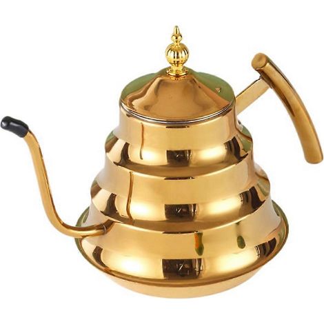 Élégant inox théière avec filtre idéal pour els et restaurants, chinese style (1/5)