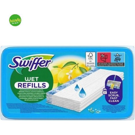 Panni Swiffer Wet 24 pezzi al profumo di limone (1/2)