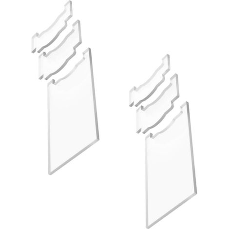 Entretoises murales en acrylique transparent, protection pour canapé-l (1/5)