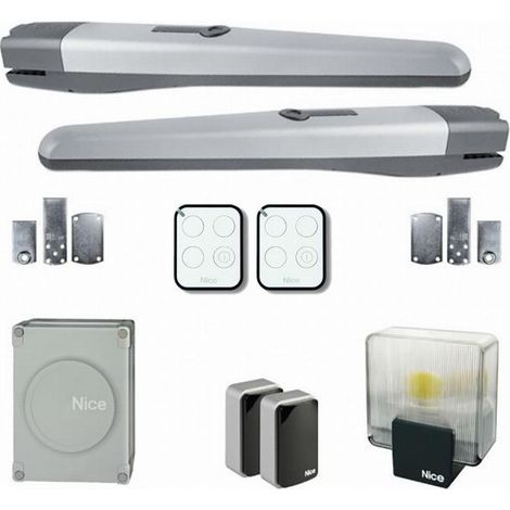 Kit Cancello Automatico Per Ante Battenti 3mt TOONA 4024 BD NICE TOONA4024BDKCE (1/7)