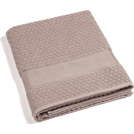 CALEFFI Telo Bagno in Cotone Sirena '99 Standard Spugnissima Tinta Unita Naturale (1/2)