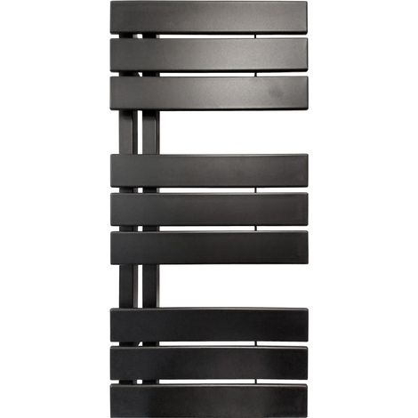 LUXRAD Nobile radiatore da bagno 870 x 500 mm nero opaco pag.