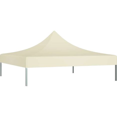 Maison Exclusive - Partyzelt-Dach 2x2 m Creme 270 g/m²
