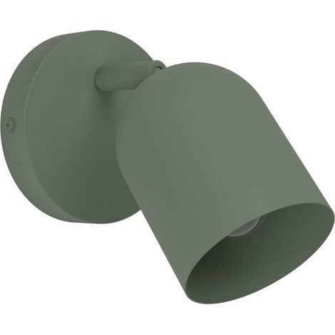 Eglo Wandlampe 1er Spot Tilston grün 12 x 16 cm (1/3)