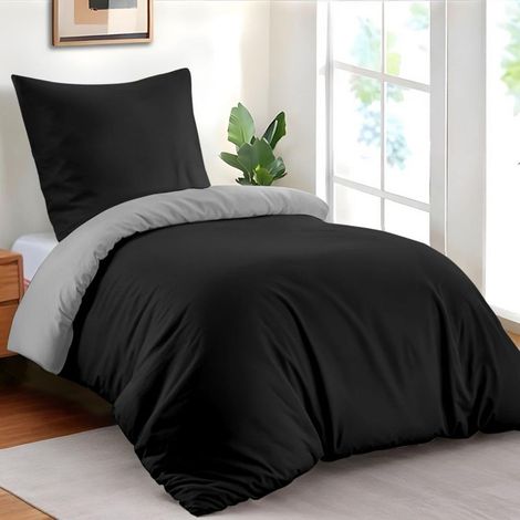 Housse de Couette 140x200 avec 1 Taie Oreiller 65x65 cm (1/5)