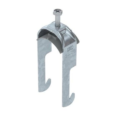 OBO Bettermann Collier cavalier 2056 34-40mm Acier galvanisé à chaud, 1187732