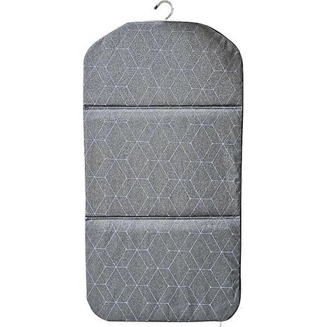 Pliable repassage Mat pour plat Surfaces avec 360° Rotatable crochet, Ideal pour maison et voyage usage (1/5)