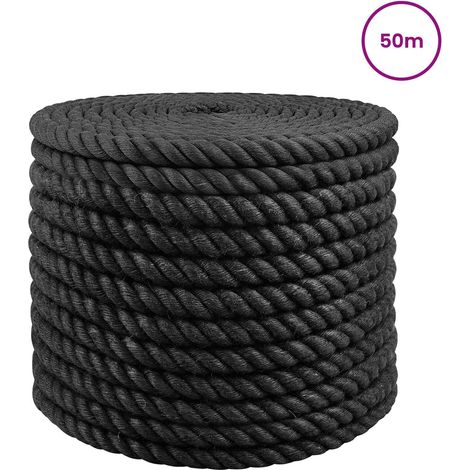 Corda  Fune di Juta 24 Nero 100% juta Tossa (1/5)