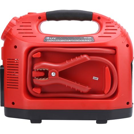 Alimentation mobile, pompe à air portable pour voiture, motos, véhicules tout-terrain, automobiles et camions. Grande capacité. Prise UE 110-220 V. (1/5)