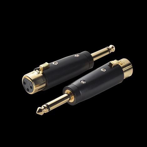 6,5-mm-Klinkenstecker auf XLR-Buchse-Audioadapter mit vergoldetem Kupferkern und 6,35-mm-Zweipol-Stecker (1/5)