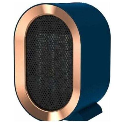 Mini Chauffage Soufflant Céramique 1200W Silencieux Portable pour Salle de Bain Bureau Maison Électrique Mobile