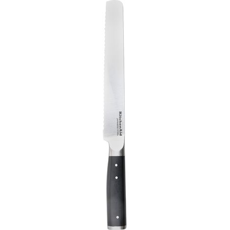 KitchenAid Gourmet 20cm / 8 Inch Bread Cutting Knife, Sharp High-Carbon Japanese Steel (1/5)