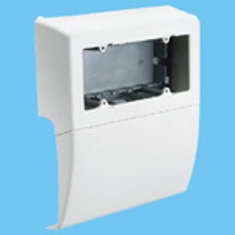 Bocchiotti scatola porta apparecchi per canale battiscopa 6 moduli b04044