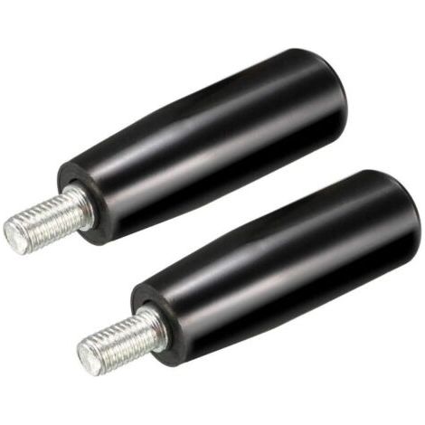 2Pcs poignée tournante Machine volant M8 mâle Fileté machines fraisage tige (1/5)