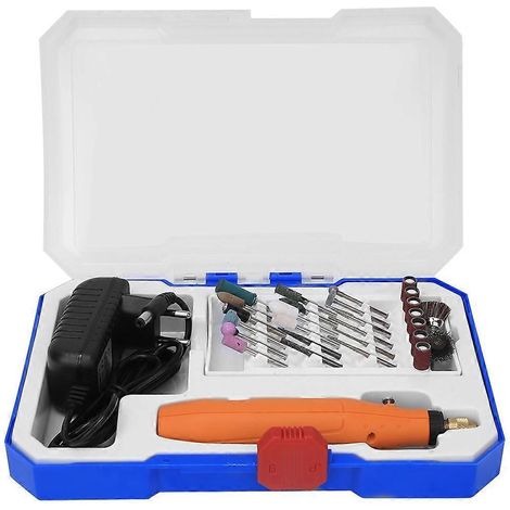 Mini meuleuse électrique 12 V pour le polissage et le meulage du jade, 16 000 tr/min (1/4)