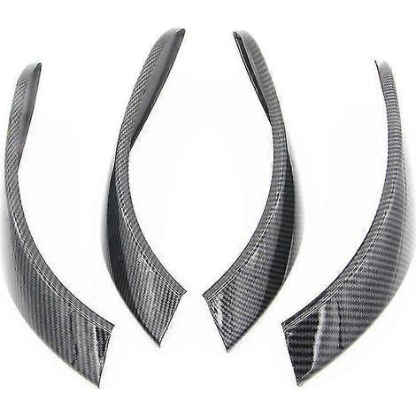 Garniture de poignée de porte intérieure aspect carbone 2024 pour BMW Série 3 F30 F31 2013-2017 GT F34 2014-2017 et Série 4