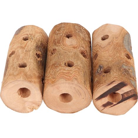 Bâtonnets À Ronger En Bois De Pommier - Pour Chinchillas Hamsters Cochons D Inde Et Lapins - Lot De 10 Pièces (1/5)