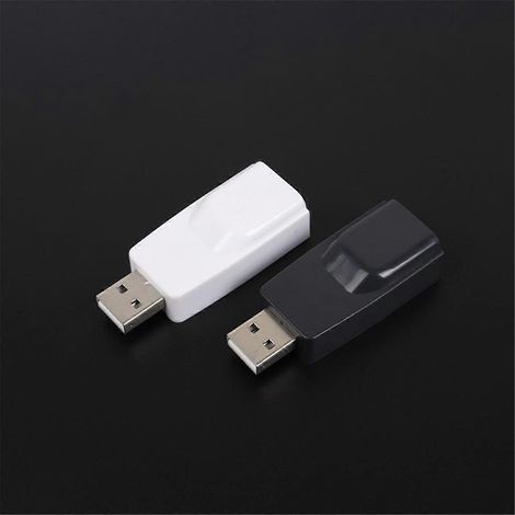 USB-zu-RJ45-LAN-Ethernet-Adapter 100 Mbit/s USB 2.0 Netzwerkkarte – Weiß