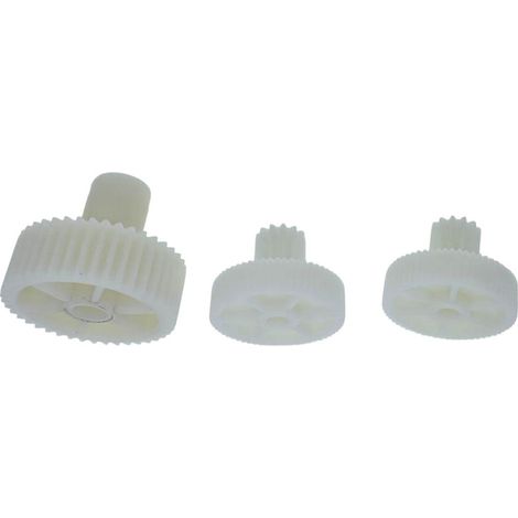 Trespade Kit 3 ricambio ingranaggio nylon, per big 2 p/big 2 p elegant