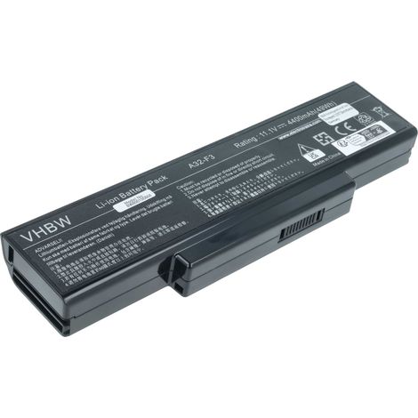 vhbw Akku kompatibel mit Wortmann Terra Mobile 1510 Notebook (4400 mAh, 11,1 V, Li-Ion) (1/5)