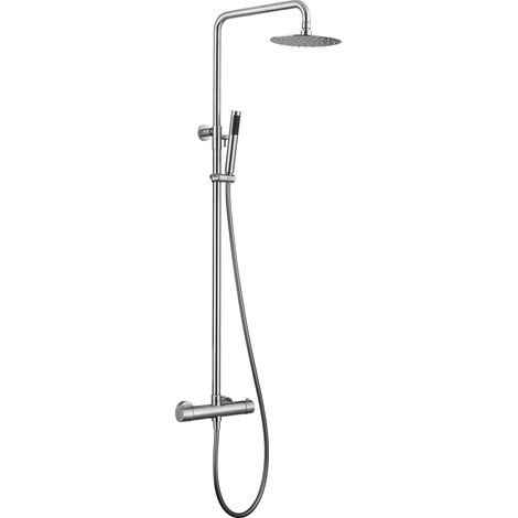 ► Conjunto ducha termostática Moscú de acero S.316 [ IMEX® ]
