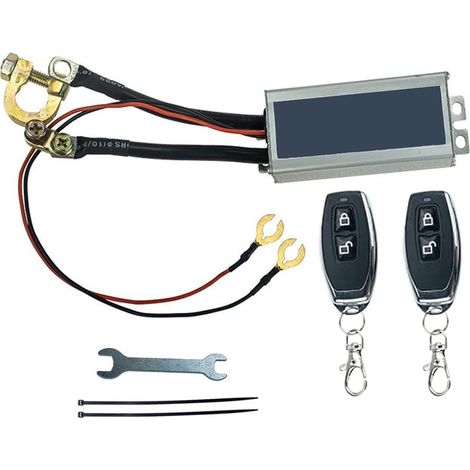 Déconnexion rapide de la batterie de voiture : interrupteur d'arrêt instantané, connecteur portable en cuivre, structure design facile à installer Appareil efficace de g (1/5)