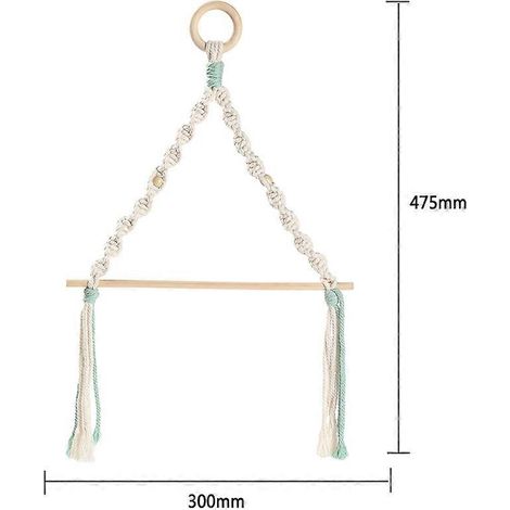 Porte-papier toilette mural tressé en corde de style nordique japonais, à suspendre à l'intérieur ou à l'extérieur. Porte-serviettes pour salle de bain.