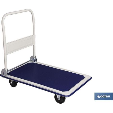 Carrello con piattaforma pieghevole in alluminio 915x615x860 mm