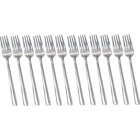 Gnali Medea set 12 forchette tavola acciaio nickel free