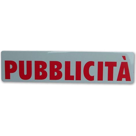 ALUBOX TARGA PUBBLICITA