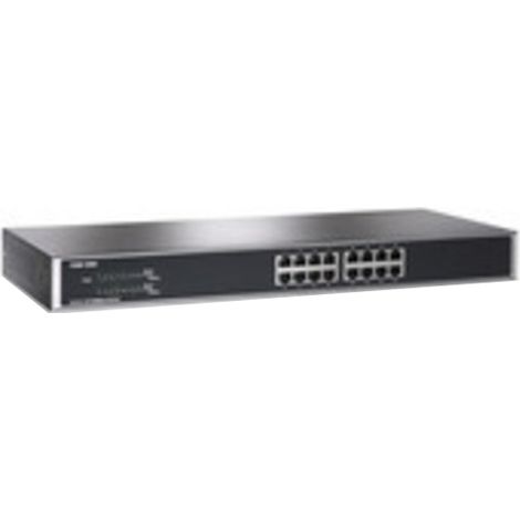 SWITCH LEVEL ONE NO GESTION 16 PUERTOS 10/100 SOBREMESA RACK 19