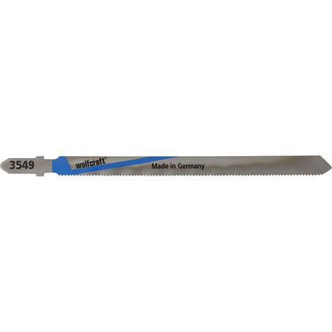 Hoja de sierra de calar hss 130 mm vástago t metal 2 uds