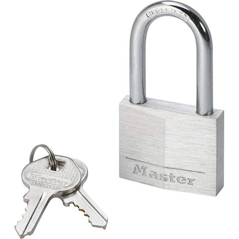 Heavy Duty Aluminum Key Lock with 40mm Wing, 38mm Diameter, 6mm Thickness