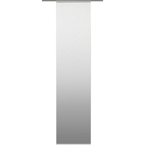 Home Fashion Madrid Tenda a Pannello, Poliestere, Grigio, 245 x 60 cm