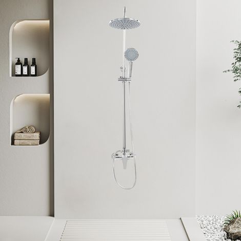 Sistema de ducha, ducha de lluvia, cabezal de ducha de pared, grifería de ducha, ducha de mano, set de ducha (1/5)
