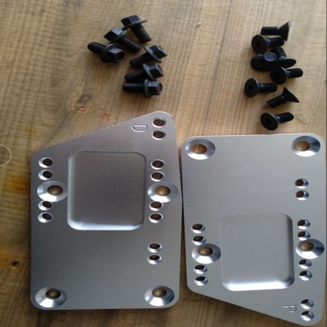 Adaptateur universel de support moteur pour moteurs LS dans le cadre de modifications automobiles (1/4)