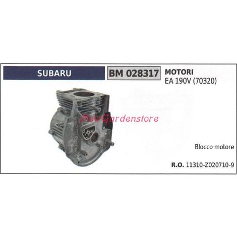 Blocco motore SUBARU tagliaerba tosaerba rasaerba EA 190V (70320) 028317