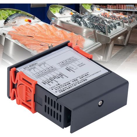 Contrôleur de température numérique BERM® -40℃50℃ pour congélateurs, contrôleur de température intelligent à température réglable (1/5)