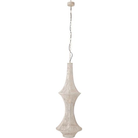 Suspension en Métal "Obi" 225cm Blanc (1/3)