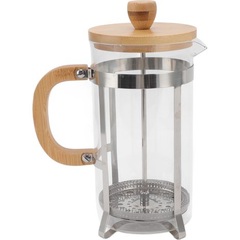 Presse à café française 1000ml, cafetière à piston manuelle pour maison, bureau, camping et fête (1/5)