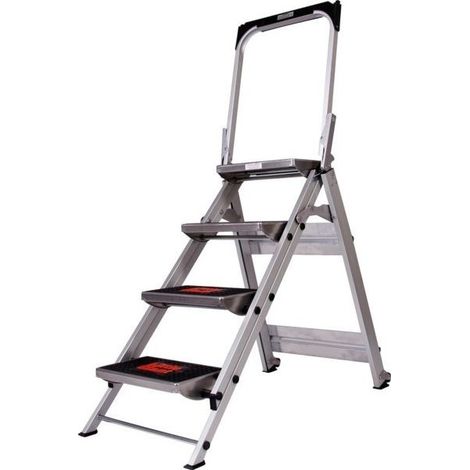 Kleiner Riese Trittleiter Extra groß 108 x 55,9 x 12,7 cm
