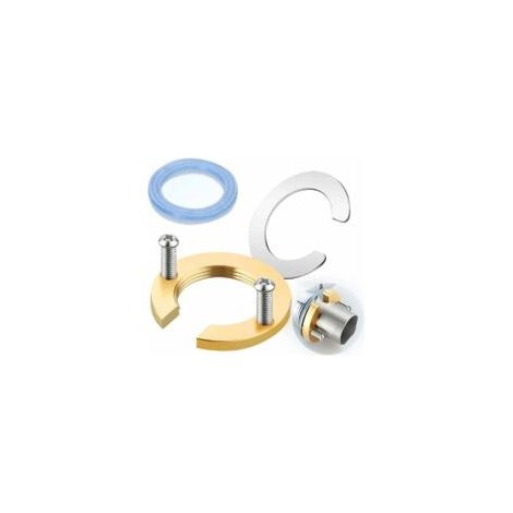 Kit de fijación para grifo, accesorios para grifo, herramienta de instalación para grifo, grifo y fregadero perfectamente combinados (dorado, 1 pieza)