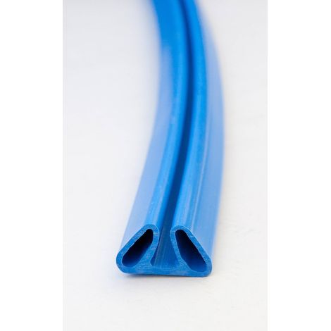Bodenschienen Set Q2 für Pool / Rundbecken 300 cm, 10 Elemente à 1160 mm, blau (1/2)