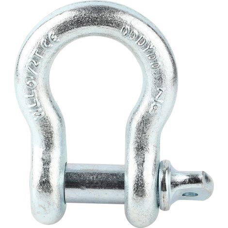D-Ring aus G209-Legierungsstahl für Schiffshebewerke, Hochleistungsschäkel 6,5 Tonnen (1/5)