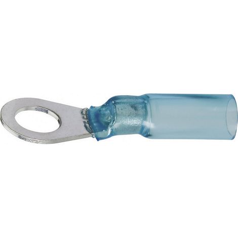DSG Canusa 7932230502 Cosse à oeillet avec gaine thermorétractable Section max.=2.50 mm² Ø du trou=8