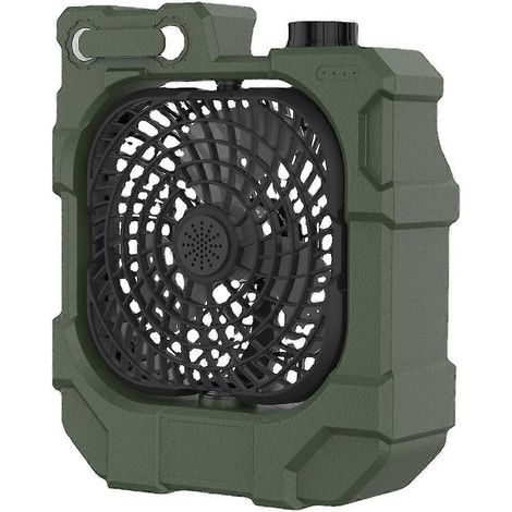 Ventilateur portatif Rechargeable à piles de 7800mah, ventilateur de bureau Usb pour Table de chambre à coucher et maison (1/5)