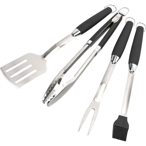 Filiyano – Outil de barbecue en acier inoxydable avec poignée ergonomique (1/5)